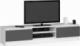 Fabryka Mebli Akord Szafka RTV 160 cm pod telewizor - biała-grafit szary 1