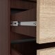 Fabryka Mebli Akord SZAFA Z NADSTAWKĄ S 90 cm 2 DRZWI 2 SZUFLADY WENGE / SONOMA 4