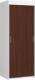 Fabryka Mebli Akord Szafa przesuwna do przedpokoju 70 cm - biała-wenge - 2D 1