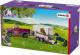 Figurka Schleich Horse Club Półciężarówka z koniem i przyczepą (42346) 1