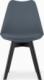Leobert Krzesło MARK - grafitowe / nogi czarne x 4 3