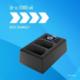 Ładowarka do aparatu Newell Ładowarka dwukanałowa FDL-USB-C do akumulatorów LP-E17 8