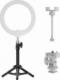 Lampa pierścieniowa Newell RL-10A LED Arctic White + statyw 15