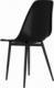 vidaXL Krzesła stołowe, 4 szt., czarne, PP 5