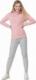 4f Bluza damska H4L22-BLD351 Pudrowy koral r. S 2