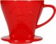Melitta Melitta porcelanowy dripper do kawy 102 - Czerwony 1