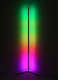 Biurko Mozos Biurko Mozos ED-PRO Czarne 120 cmx60 cm + Lampa podłogowa narożna LC-RGB LED biała 22