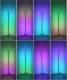 Mozos Mozos Lampa podłogowa narożna LC-RGB LED biała + Laserowy projektor gwieździstego nieba HR-F2 4