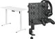 Biurko Mozos Biurko Mozos ED PRO WH Białe 120 cmx60 cm + OA1 TABLICA PERFOROWANA 1