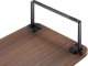 Mozos Mozos DUAL RISER P podstawka półka pod dwa monitory + PODŚWIETLANA PODKŁADKA 80x30CM 25