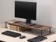 Mozos Mozos DUAL RISER P podstawka półka pod dwa monitory + PODŚWIETLANA PODKŁADKA 80x30CM 5
