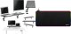 Mozos Mozos Clamp Dual Riser - czarna + Podkładka Gaming-MP 16