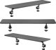 Mozos Mozos Clamp Dual Riser - czarna + Podkładka Gaming-MP 8