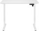 Mozos Mozos Stelaż do biurka biały z elektryczną regulacją wysokości BIAŁY + Podkładka LDP1260 Czarna 5