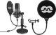 Mikrofon Mozos Mikrofon Mozos USB MKIT-900PRO Gamer + Pop filtr mikrofonowy PS-1 1