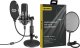 Mikrofon Mozos Mikrofon Mozos USB MKIT-900PRO Gamer + Popfiltr mikrofonowy PS-PRO 1
