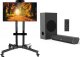 Mozos Mozos Stojak podłogowy 1500 32'' - 60'' + Głośniki komputerowe GS-BAR BT 1