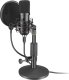 Mikrofon Mozos Mikrofon Mozos USB MKIT-900PRO Gamer + Statyw biurkowy na mikrofon czarny SB42 4