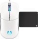 Mysz Endorfy Mysz Endorfy GEM Plus Onyx White (EY6A011) + Podkładka Cordura Speed M 1