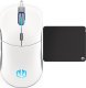 Mysz Endorfy Mysz Endorfy GEM Onyx White (EY6A012) + Podkładka Cordura Speed M 1