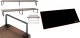 Mozos Mozos DUAL RISER P podstawka półka pod dwa monitory + Podkładka PM-GAME 1