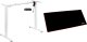 Mozos Mozos Stelaż do biurka biały z elektryczną regulacją wysokości BIAŁY + Podkładka PM-GAME 1