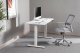 Mozos Mozos Stelaż do biurka biały z elektryczną regulacją wysokości BIAŁY + Podkładka PM-GAME 9