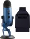 Mikrofon Blue Yeti USB Midnight Blue (988-000232) + Lampa Litra Glow 1