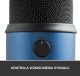 Mikrofon Blue Yeti USB Midnight Blue (988-000232) + Lampa Litra Glow 7