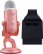 Mikrofon Logitech Blue Yeti USB Sweet Pink (988-000534) + Lampa Litra Glow 1