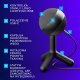 Mikrofon Logitech G Yeti Orb czarny (988-000551) + Lampa Litra Glow 5