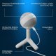 Mikrofon Logitech G Yeti Orb biały (988-000558) + Lampa Litra Glow 8