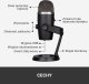 Mikrofon Blue Yeti Nano (988-000401) + Lampa Litra Glow 6