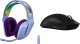 Słuchawki Logitech G733 Lightspeed Fioletowe (981-000890) + G PRO X SuperLight 2 (910-006630) 1