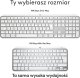 Klawiatura Logitech MX Keys S for Mac (920-011638) + Brio 100 (960-001585) 5