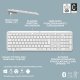Klawiatura + mysz Logitech Signature Slim MK950 biała (920-012491) + Brio 100 (960-001585) 11