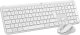 Klawiatura + mysz Logitech Signature Slim MK950 biała (920-012491) + Brio 100 (960-001585) 1