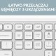 Klawiatura + mysz Logitech Signature Slim MK950 biała (920-012491) + Brio 100 (960-001585) 9