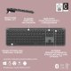 Klawiatura + mysz Logitech Signature Slim MK950 grafitowa (920-012490) + Brio 100 (960-001585) 11