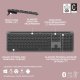 Klawiatura Logitech K950 Graphite (920-012465) + Brio 100 (960-001585) 8