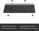 Klawiatura + mysz Logitech MK470 Slim (920-009204) + Brio 100 (960-001585) 2