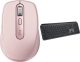 Mysz Logitech MX Anywhere 3S Rose (910-006931) + MX Keys S Bezprzewodowa Graphite US (920-011587) 1