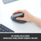 Mysz Logitech MX Vertical Ergonomic (910-005448) + MX Keys S Bezprzewodowa Graphite US (920-011587) 9