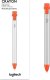 Rysik Logitech Crayon - INTENSE SORBET (914-000034) + Etui Combo Touch do iPad (10th gen) Szare (920-011441) 3