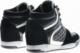 Pantofelek24 Czarne trampki sneakersy na koturnie /G13-3 9324 S2/ Czarne 37 13
