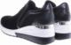 Pantofelek24 Damskie buty sportowe wkładane Czarne /B7-3 10718 T834/ 39 5
