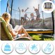 Trampolina ogrodowa Neo-Sport NS-08C201 z siatką wewnętrzną 8.5 FT 252 cm 6