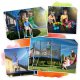 Trampolina ogrodowa Neo-Sport NS-10C201 z siatką wewnętrzną 10 FT 312 cm 4