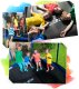 Trampolina ogrodowa Neo-Sport NS-10C201 z siatką wewnętrzną 10 FT 312 cm 6