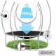 Trampolina ogrodowa Neo-Sport NS-10C201 z siatką wewnętrzną 10 FT 312 cm 3